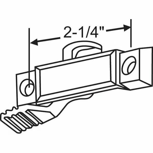Sash Lock Dark Bronze, Strybuc, Mfr#: 50-601-8